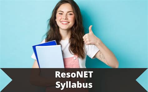 ResoNET Syllabus 2024 .